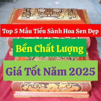 Top 5 Mẫu Tiểu Sành Hoa Sen Đẹp, Bền, Giá Tốt Năm 2025