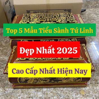 Top 5 Mẫu Tiểu Sành Tứ Linh Đẹp, Cao Cấp Nhất Hiện Nay