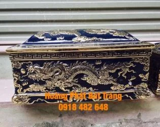 Đặt gì vào tiểu quách sành sứ khi cải táng sang cát bốc mộ