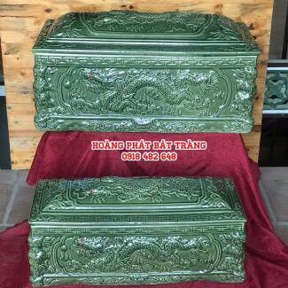 Quách tiểu sứ rồng thạch anh mái Vòm cỡ Đại QTSU40