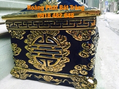 Đầu tròn quách tiểu sành sứ Bát Tràng